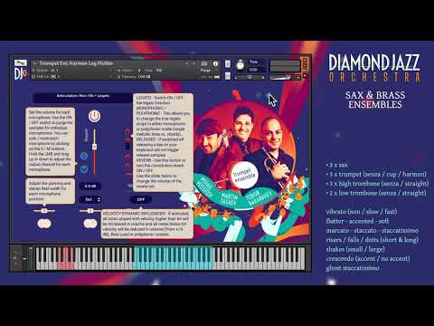 DIAMOND Jazz Orchestra Walkthrough: Sax Brass Ensembles