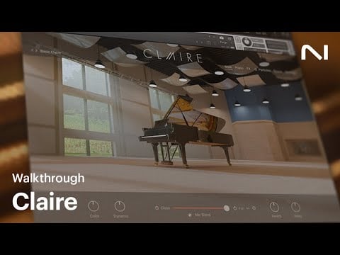 Claire walkthrough: premium grand piano library | Native Instruments