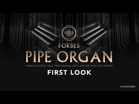 First Look - O: Forbes Pipe Organ Virtual Instrument | Cinesamples #cinesamples #pipeorgan #new