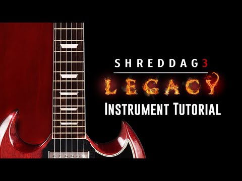 Shreddage 3 LEGACY - Instrument Walkthrough (Kontakt Player, VST, AU, AAX)