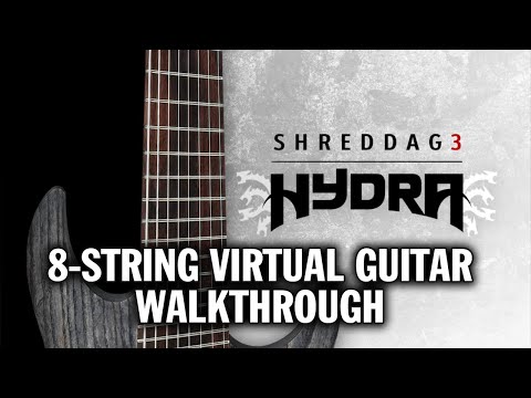 Shreddage 3 HYDRA: Virtual 8-string guitar walkthrough