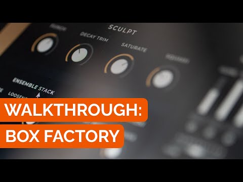 Box Factory Walkthrough | Epic Percussion for Kontakt Player