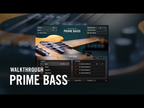 SESSION BASSIST — PRIME BASS Walkthrough | Native Instruments