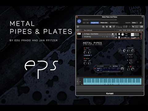 EPS Metal Pipes and Plates Kontakt Library Walkthrough with Jan Pfitzer