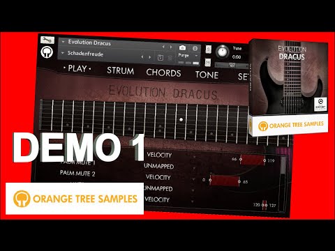 Orange Tree Samples EVOLUTION DRACUS #VST #Guitar #electric DEMO 1