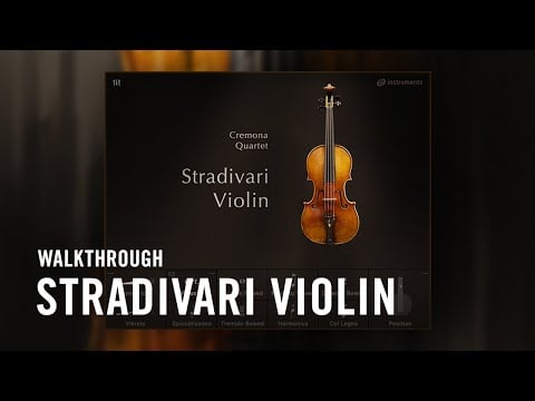 STRADIVARI VIOLIN Walkthrough | Native Instruments