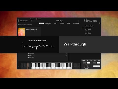 Berlin Orchestra Inspire 1: Walkthrough