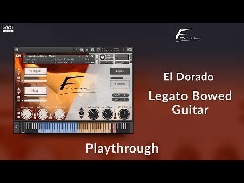 El Dorado: Legato Bowed Guitar // Kontakt // Playthrough // David Forner